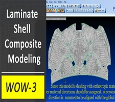 Laminate Shell Composite Modeling in Femap WOW3